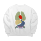 tamaccoの臓器 Big Crew Neck Sweatshirt