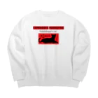 エクスマ ショップのエクスマ　シュレディンガーの猫 001 Big Crew Neck Sweatshirt