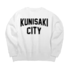 JIMOTOE Wear Local Japanの国東市 KUNISAKI CITY Big Crew Neck Sweatshirt