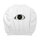 瑛の目の中に太陽系feat.冥王星 Big Crew Neck Sweatshirt