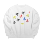 greetenのめいいっぱい 野球 Big Crew Neck Sweatshirt