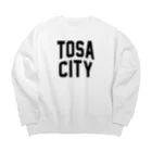 JIMOTOE Wear Local Japanの土佐市 TOSA CITY Big Crew Neck Sweatshirt