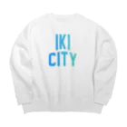 JIMOTOE Wear Local Japanの壱岐市 IKI CITY Big Crew Neck Sweatshirt