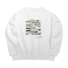 addfuns NAO MORIGOの時の隙間 ブロック バックロゴマーク無し Big Crew Neck Sweatshirt