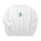 Pop AnimalsのSAIさんシリーズ Big Crew Neck Sweatshirt