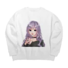 エレノーラ・アムドゥキアスの魔法少女になりたいアラサーの女　Twitterアイコン Big Crew Neck Sweatshirt