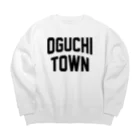 JIMOTOE Wear Local Japanの大口町 OGUCHI TOWN ビッグシルエットスウェット