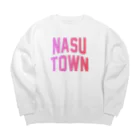 JIMOTOE Wear Local Japanの那須町 NASU TOWN Big Crew Neck Sweatshirt