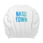 JIMOTOE Wear Local Japanの那須町 NASU TOWN ビッグシルエットスウェット