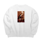 惑星スゥ〜🪐のマルクス Big Crew Neck Sweatshirt