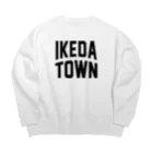 JIMOTOE Wear Local Japanの池田町 IKEDA TOWN ビッグシルエットスウェット