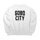 JIMOTOE Wear Local Japanの御坊市 GOBO CITY Big Crew Neck Sweatshirt