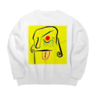 モアイタコカジュアルのComics Big Crew Neck Sweatshirt