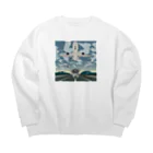 加藤 光雲のLanding Big Crew Neck Sweatshirt