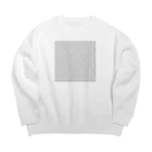 どどど素人のどどねこ-びっしり- Big Crew Neck Sweatshirt