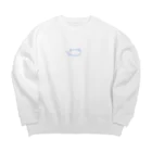 きくらげのきくらげにゃん Big Crew Neck Sweatshirt