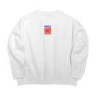 おにーちゃんショップの夕焼け Big Crew Neck Sweatshirt