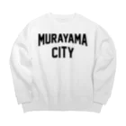 JIMOTOE Wear Local Japanの村山市 MURAYAMA CITY Big Crew Neck Sweatshirt