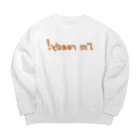 かいほう屋の準備出来てるよ！鏡ﾊﾞｰｼﾞｮﾝ Big Crew Neck Sweatshirt