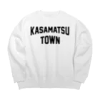 JIMOTOE Wear Local Japanの笠松町 KASAMATSU TOWN ビッグシルエットスウェット