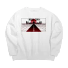 中華呪術堂（チャイナマジックホール）の vaporwave asiacity  Big Crew Neck Sweatshirt