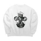 eriyaosakiの気球おじさん Big Crew Neck Sweatshirt