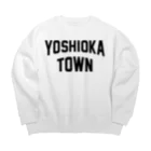 JIMOTOE Wear Local Japanの吉岡町 YOSHIOKA TOWN Big Crew Neck Sweatshirt