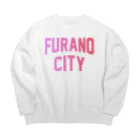 JIMOTOE Wear Local Japanの富良野市 FURANO CITY ビッグシルエットスウェット