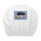 イレブンラグのルーシーロージー／LURO C.Z. Big Crew Neck Sweatshirt