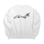 nemunoki paper itemのラブカ Big Crew Neck Sweatshirt