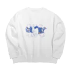 cheerioのしろくま達 Big Crew Neck Sweatshirt