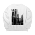 青猫亭の街角フォト  Bruxelles Big Crew Neck Sweatshirt