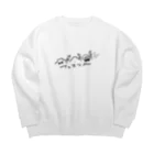 Chi-muuuaのフェスな人 Big Crew Neck Sweatshirt