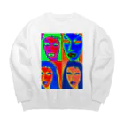 ばにたすの店のドラァグクイーンdragqueen Big Crew Neck Sweatshirt