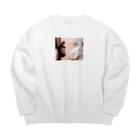 妖怪 水姫城-Yokai.Mizukijyo-ฅ^ơωơ^ฅ♡のゆずうめ姉妹グッズ[part.2] Big Crew Neck Sweatshirt