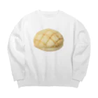 Pop-Hanaのメロンパン Big Crew Neck Sweatshirt