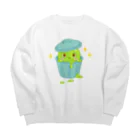 ZipBearTownのドロンドロ バケツ Big Crew Neck Sweatshirt