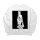 山形屋米店の弥勒菩薩半跏思惟像(みろくぼさつはんかしゆいぞう) Big Crew Neck Sweatshirt