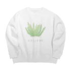 Yuzurium -ユズリウム- 苔テラリウムのネズミノオゴケ【苔グッズ】 Big Crew Neck Sweatshirt