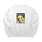 アケビさんのとーちゃんのカボスさんのNO SEED? Big Crew Neck Sweatshirt