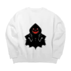 BejopのJack or lantern_シルエット Big Crew Neck Sweatshirt