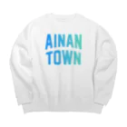 JIMOTOE Wear Local Japanの愛南町 AINAN TOWN Big Crew Neck Sweatshirt