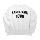 JIMOTO Wear Local Japanの軽井沢町 KARUIZAWA TOWN ビッグシルエットスウェット