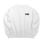 yuka yajimaの1988年3月生まれ Big Crew Neck Sweatshirt