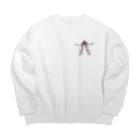 Toflicaの解放 Big Crew Neck Sweatshirt