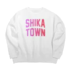 JIMOTOE Wear Local Japanの志賀町 SHIKA TOWN Big Crew Neck Sweatshirt