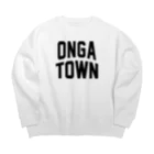 JIMOTOE Wear Local Japanの遠賀町 ONGA TOWN Big Crew Neck Sweatshirt