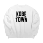 JIMOTOE Wear Local Japanの神戸町 GODO TOWN Big Crew Neck Sweatshirt