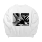 るうのるうまにあせんしてぃぶ Big Crew Neck Sweatshirt