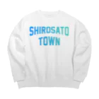 JIMOTOE Wear Local Japanの城里町 SHIROSATO TOWN ビッグシルエットスウェット